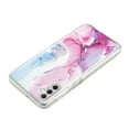 thumbnail image 3 of Allytech Marble Series Case for Samsung Galaxy A13(Not for 4G), Galaxy A13 5G 6.5" Cover 2022, Shock Absorption Bumper Soft TPU Women Girl Cover for Samsung A13 5G, Pink Marble, 3 of 5