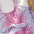 thumbnail image 7 of Byoo Big Girls UPF 50+ One Piece Swimsuit Shimmer Print Pool Water Activities Swimwear,Red, 7 of 7