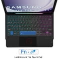 thumbnail image 3 of Funda de teclado DOMEUN para Samsung Galaxy Tab A9+ 11 2023, 3 of 9