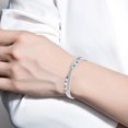thumbnail image 4 of Women Bracelet Fashion Rhinestone Creative Alloy Wrist Bangle Jewelry Bracelet, 4 of 9