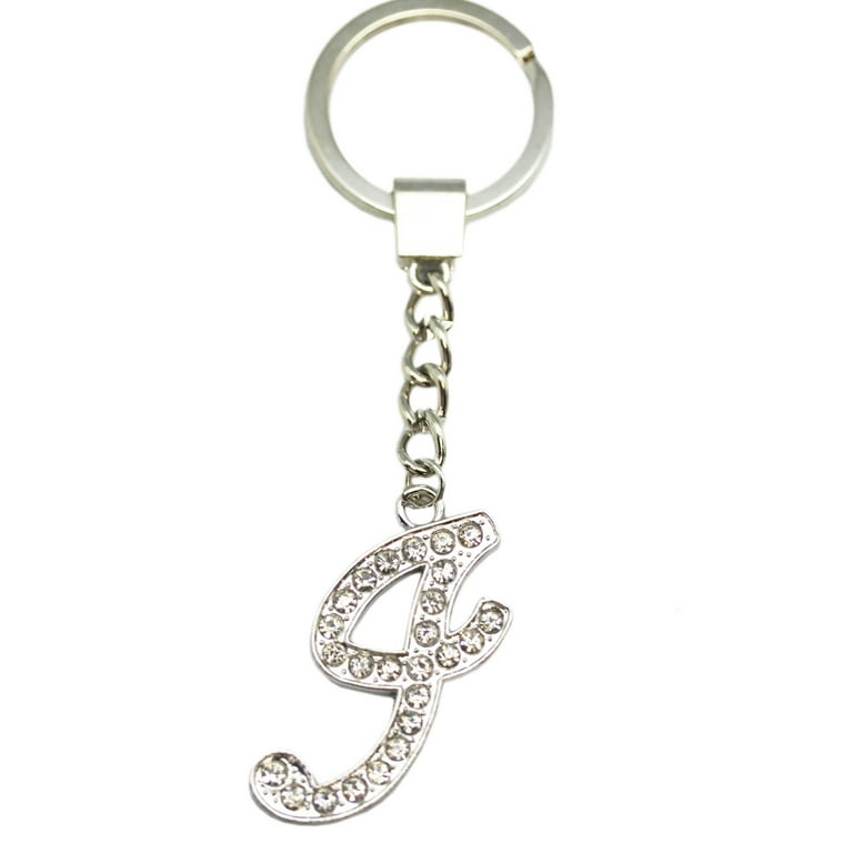 Letter I Key Ring Initial KeyRing Walmart