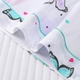 thumbnail image 7 of VNKIDY Women's Pajamas Butterfly Print 2 Piece Pajama Set Short Sleeve Button Front Lapel Top Elastic Waisted Shorts Loungewear Set For Home Relaxation Adorable Pjs, 7 of 7