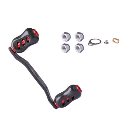 YIGSECU Carbon Fibers Fishing Reels Handle Water Drop Reels Handle Easy Installation