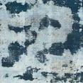 thumbnail image 1 of Ahgly Company Indoor Square Abstract Light Steel Blue Abstract Area Rugs, 8' Square, 1 of 6