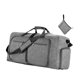 thumbnail image 2 of Bolso de mano plegable para pasar la noche, bolso de mano para viajar, gimnasio, negocios, vacaciones Gris, 2 of 8