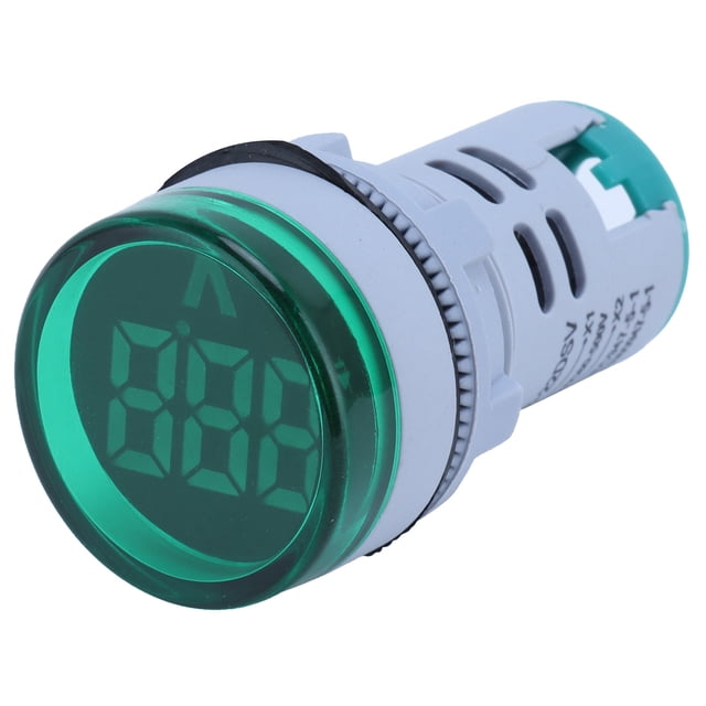 Voltage Signal Indicator Panel, Voltage Meter Low Energy Consumption For Outdoor Red,Blue,Green,Yellow,White
