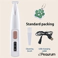 thumbnail image 3 of Pet Grooming Clippers for Cats & Small Dogs, Low Noise USB Rechargeable Hair Trimmer with Battery Backup, 3 of 9