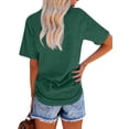thumbnail image 4 of XCHQRTI Mountain Heartbeat Shirt Hiking Tshirts Women T-Shirt Athletic Short Sleeve Shirts, 4 of 9