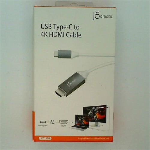 j5create USB-C to 4K HDMI Cable