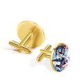 thumbnail image 3 of Ice Hockey Stylish Shirt Cufflink Set Made of Stainless Steel for Formal Clothing and Special Occasions, 3 of 6