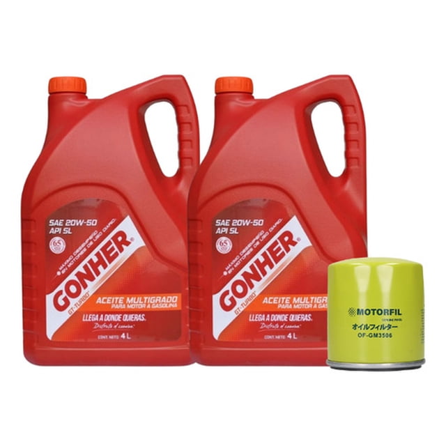 Kit Cambio De Aceite Ssr 2003 Al 2004 5.3 Gonher 20w50