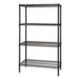 thumbnail image 1 of Black Wire shelving Unit - 24 x 48 x 63 in., 1 of 1