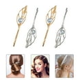 thumbnail image 3 of 4pcs Bobby Pin Decorative Bobby Pins Hair Barrette Hair Styling Accessories, 3 of 8
