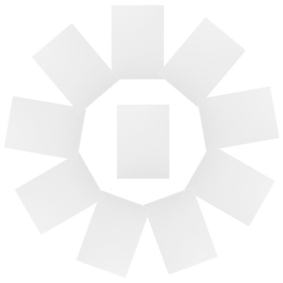 HAMPPLIES Craft Board Cardboard Sheet Foam Boards 10Pcs