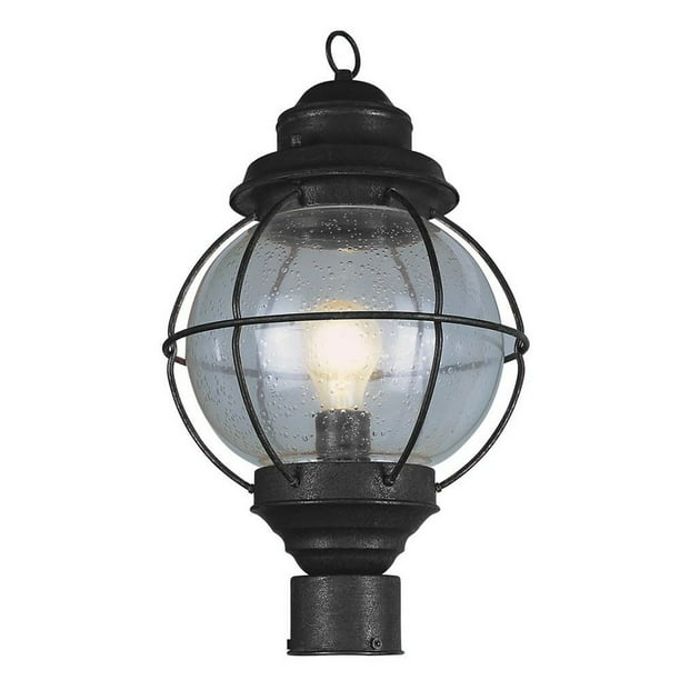 Trans Globe Lighting 69905 Nautical 1 Light Outdoor Post Black Com Trans Globe Lighting 69905 Nautical 1, Outdoor Globe Lighting Fixtures