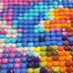 thumbnail image 4 of Kits de pintura de diamante YONGSHENG calavera decorativa de pared 5d Halloween DIY, 4 of 5