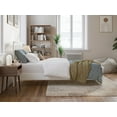 thumbnail image 3 of AFI Becket Twin XL Solid Wood Low Profile Platform Bed with Matching Footboard, White, 3 of 11