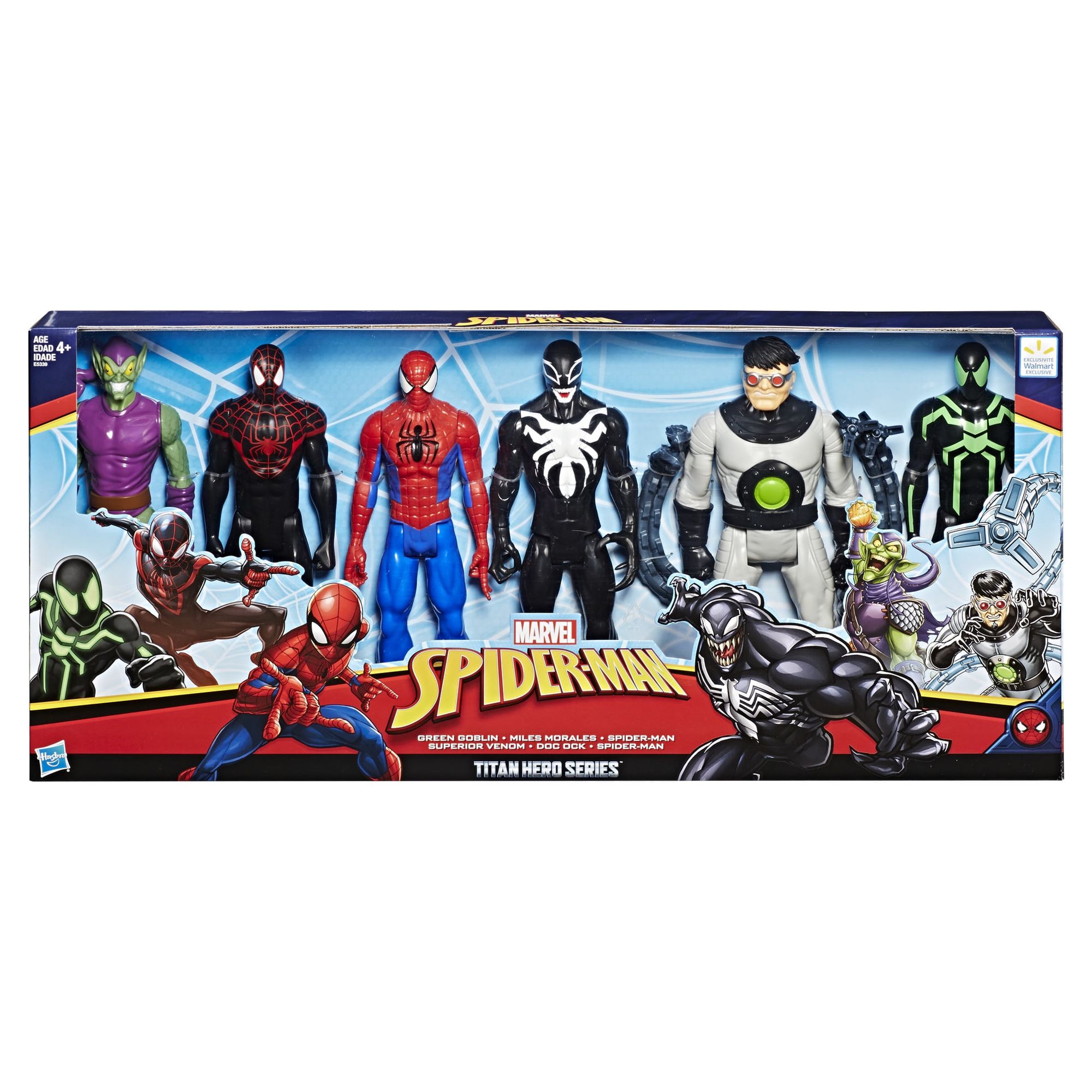 Marvel: Spider-Man Titan Hero Series Kids Toy Action Figure Set for Boys and Girls Ages 4 5 6 7 8 and Up, 6 Pieces - image 2 of 2