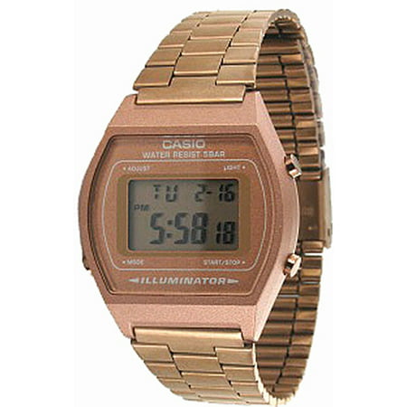 Casio - Casio Women's Retro Digital Rose Gold Watch B640WC-5AEF ...