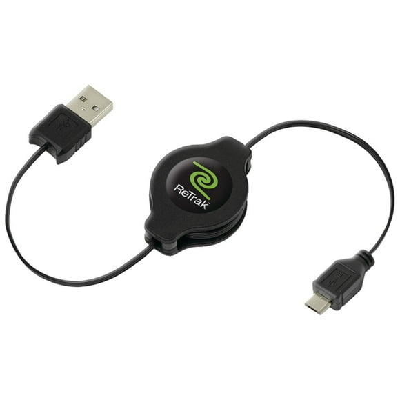 Câble Micro USB Rétractable ReTrak(R) ETESM5