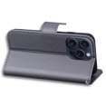 thumbnail image 6 of Feishell Case for iPhone 16 Pro, Cute Cartoon Animal Patterned Magnetic Buckle Folio Credit Card Slots Shockproof PU Leather Flip Kickstand Anti-Scratch Wallet Phone Case,Gray, 6 of 10