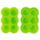 thumbnail image 1 of Molde de hielo esférico, 2 piezas, 6 orificios, de silicona de grado alimenticio, bandeja para hielo, molde para hielo, eficiencia óptima, 1 of 12