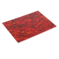 thumbnail image 3 of Guitare Pickguard PVC Celluloïd Portable Électrique Basse Scratch Plaque Couverture Plaque Arrière Feuille Rouge Armure, 3 of 14