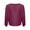 Wine, variant on Fesfesfes Women Solid Color Blouse Tops Casual Long Sleeve Shirt V Neck Knitted Cardigan Sweater Coat