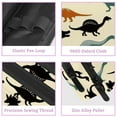 thumbnail image 2 of MUOOUM Pencil Case, Cute Dinosaur Silhouettes Pattern Large Capacity Pencil Pouch Stationery Pen Bag, 2 of 7