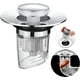 thumbnail image 1 of Tapón de fregadero de baño universal para 1.33-1.57 "lavabo pop up fregadero desagüe bañera convertidor fregadero desagüe tapón de colador LYD Suministros y accesorios de limpieza del hogar, 1 of 7