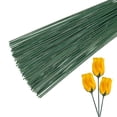 thumbnail image 1 of Alambre floral de 10 pulgadas Uxcell, varilla floral de plástico para arreglos florales, verde 200 piezas, 1 of 7