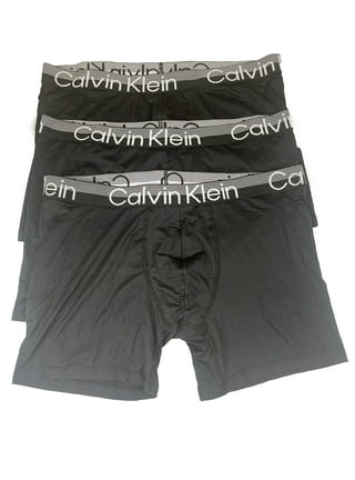 NEW Calvin Klein Men's Microfiber Mesh Boxer Brief, 3-pack Size XL