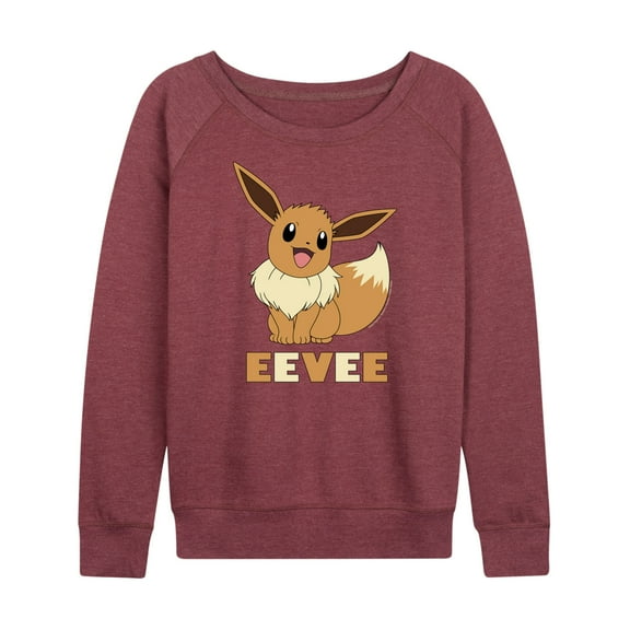 Pokémon - Eevee - Women's Lightweight French Terry Long Sleeve Shirt