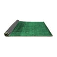 thumbnail image 2 of Ahgly Company Indoor Rectangle Oriental Green Industrial Area Rugs, 4' x 6', 2 of 4