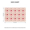 thumbnail image 2 of Rocae Strawberry Printed Heat Resistant Place Mats,Classic Hemstitch Cloth Fabric Placemats Imitation Linen Place Mat Table Mats 18x12 inch, 2 of 5