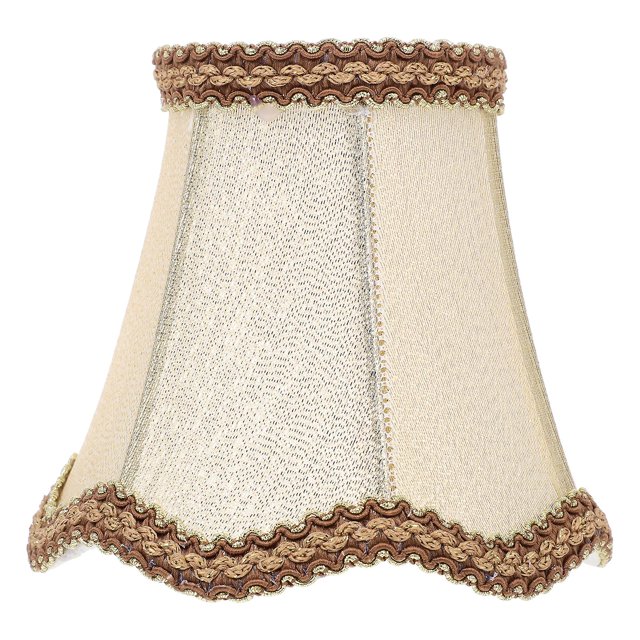 Lámpara de tela para arte, pantalla de lámpara de chimenea, cubierta de luz de tela elegante Pantalla de lámpara multiusos