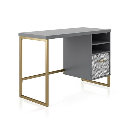CosmoLiving by Cosmopolitan Scarlett Single Pedestal Desk