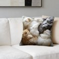 thumbnail image 4 of Tuvgenk Indoors Throw Pillow Covers Polyester 18x18 In Pillowcases Soft Multicolor Cat for Patio, 4 of 6