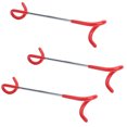 thumbnail image 2 of Haofy 3Pcs Outdoor Tent Travel Durable Steam Light Hook S‑shaped Hanger Two‑way Hook, 2 of 8