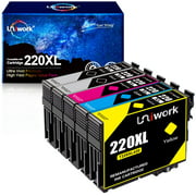 Uniwork Remanufactured Ink Cartridge Replacement for Epson 220 220XL T220XL use for WorkForce WF-2760 WF-2750 WF-2630