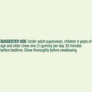 Spring Valley Kids Melatonin Dietary Supplement Gummies, Raspberry, 1 mg, 60 Count