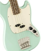 Squier Classic Vibe '60s Mustang Fretted 4-String Solid Body Bass Guitars (Surf Green)