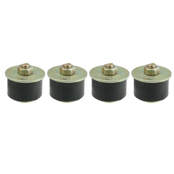 4pcs Automotive Car Rubber Freeze Plug Rubber Expansion Plug Fit Hole Size 1-1/4" to 1-3/8" 31mm-34mm