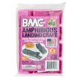 thumbnail image 5 of BMC Classic Marx Landing Craft - 4pc Pink Plastic Army Men Boat Vehicles, 5 of 6