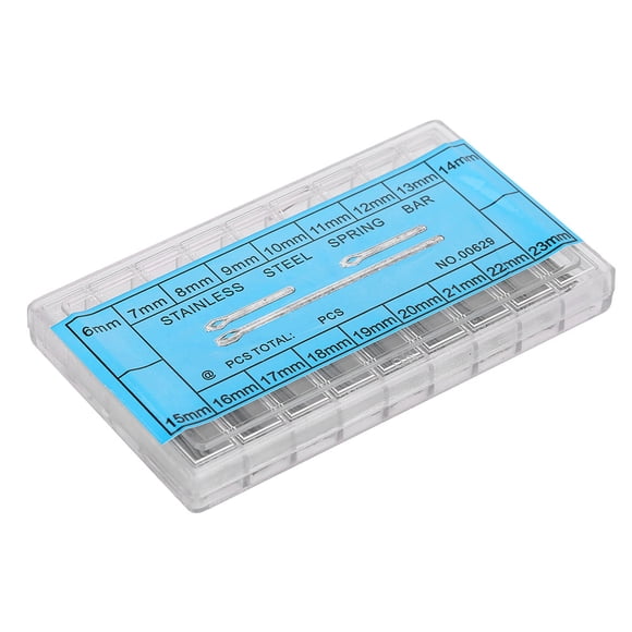 Pin de Enlace de Banda de Relojes de Alta, Barra de Resorte Anti-Rominación, 18 Tamaño para conectar Las Correas de los Relojes de Acero Taller de reparación de Relojes