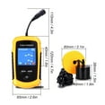 thumbnail image 4 of 100M Portable Sonar LCD Fish Finders Fishing Tools Echo Sounder Fishing Finder Colorful Screen ,Fishing Observation Device, 4 of 6