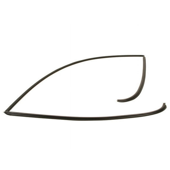 Top Rear Upper Windshield Molding Seal - Compatible with 2008 - 2010 BMW 535i 2009