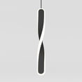 thumbnail image 4 of Artika Finley Modern LED Pendant Light Fixture, Black, 4 of 5