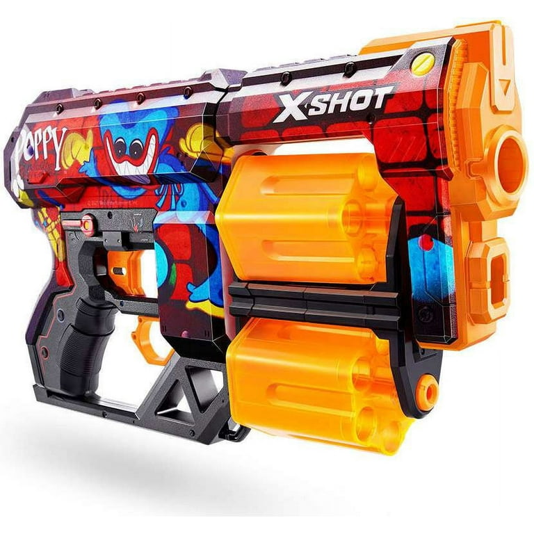 ZURU Poppy Playtime Toony Blasters, 12 Dart Capacity, Rotating