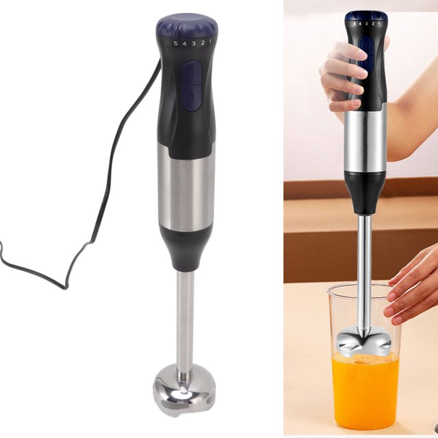 Food Processor Blender, 4 In 1 Low Noise 5 Gears 700ml Mixing Beaker Petal Stirring Blade Electric Multifunctional Blender for Restaurant